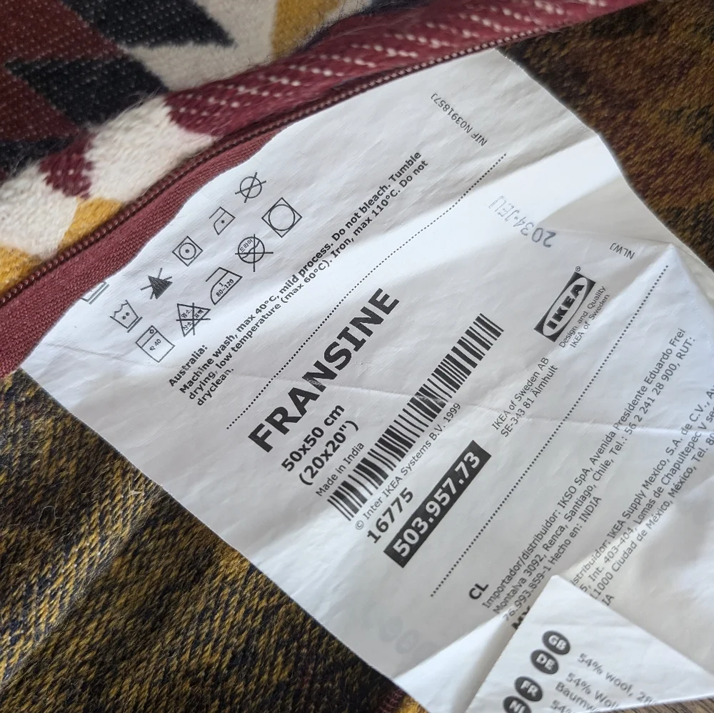Ikea Francine Pillow Cover